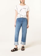 KEY LARGO Blusenshirt, Farbe: WEISS/ SILBER (Bild 1)
