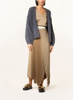 LUISA CERANO Knit cardigan with alpaca, Color: GRAY (Image 1)
