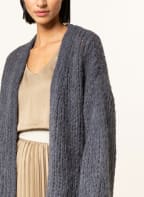 LUISA CERANO Knit cardigan with alpaca, Color: GRAY (Image 1)