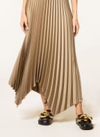 LUISA CERANO Spódnica plisowana, Kolor: KHAKI (Obrazek 1)