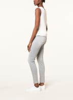 LIU JO Skinny jeans DEVINE with decorative gem trim, Color: 88220 Den.Grey real wash (Image 1)