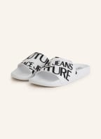 VERSACE JEANS COUTURE Pantoletten, Farbe: WEISS (Bild 1)