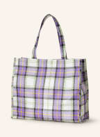 Lala Berlin Shopper, Farbe: HELLLILA/ WEISS/ GELB (Bild 1)