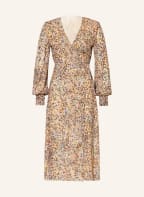 PATRIZIA PEPE Wickelkleid, Farbe: BEIGE/ LILA/ PETROL (Bild 1)