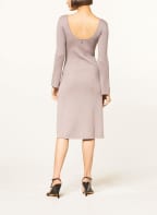 PATRIZIA PEPE Strickkleid, Farbe: TAUPE (Bild 1)