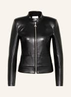 PATRIZIA PEPE Jacke in Lederoptik, Farbe: SCHWARZ (Bild 1)