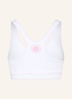 BIDI BADU Sports bra JUDE TECH , Color: WHITE (Image 1)