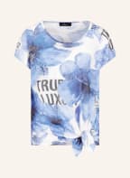 monari T-Shirt mit Schmucksteinen, Farbe: WEISS/ BLAU (Bild 1)