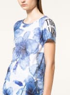 monari T-Shirt mit Schmucksteinen, Farbe: WEISS/ BLAU (Bild 1)