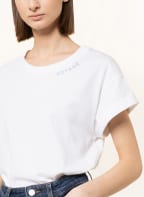 rich&royal T-Shirt mit Schmucksteinen, Farbe: CREME (Bild 1)