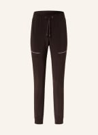 monari Hose im Jogging-Stil mit Schmucksteinen, Farbe: DUNKELBRAUN (Bild 1)