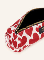 WOUF Pen case AMOUR, Color: DARK RED/ WHITE (Image 1)