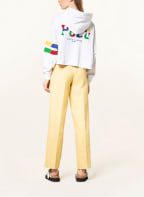 POLO RALPH LAUREN Cropped hoodie, Color: WHITE/ RED/ YELLOW (Image 1)