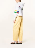 POLO RALPH LAUREN Cropped hoodie, Color: WHITE/ RED/ YELLOW (Image 1)
