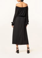 Filippa K Off-Shoulder-Kleid CLARISSA aus Seide, Farbe: SCHWARZ (Bild 1)
