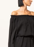 Filippa K Off-Shoulder-Kleid CLARISSA aus Seide, Farbe: SCHWARZ (Bild 1)