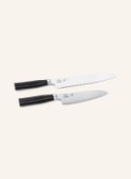 KAI 3-piece Knife set KAMAGATA TMK-SB22, Color: BLACK/ SILVER (Image 1)