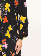 TED BAKER Kleid YVIEE, Farbe: SCHWARZ/ ROT/ GELB (Bild 1)