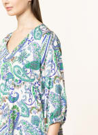 Smith & Soul Kleid mit 3/4-Arm, Farbe: WEISS/ BLAU/ GRÜN (Bild 1)