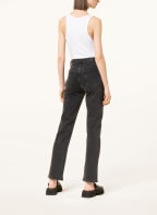 WEEKDAY Straight Jeans TWIG, Farbe: 000 Black Dark (Bild 1)