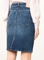 MARC CAIN Jeansrock, Farbe: 357 dark blue denim (Bild 1)