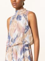 comma Kleid, Farbe: BEIGE/ BLAU/ LILA (Bild 1)