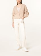 American Vintage Strickjacke BETIM aus Alpaka, Farbe: BEIGE (Bild 1)