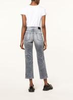 CAMBIO 7/8 jeans PARIS with decorative gems, Color: 5338 italian vintage destroyed (Image 1)