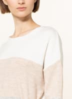 Phase Eight Oversized-Pullover LUCIAL, Farbe: WEISS/ BEIGE/ GRAU (Bild 1)