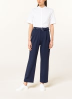 MICHAEL KORS Paperbag trousers, Color: DARK BLUE (Image 1)