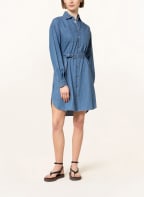 MICHAEL KORS Hemdblusenkleid in Jeansoptik, Farbe: BLAU (Bild 1)