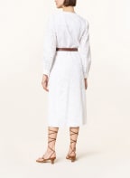 MICHAEL KORS Hemdblusenkleid mit Stickereien, Farbe: WEISS (Bild 1)