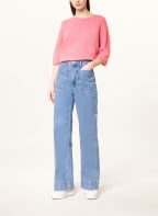 OPUS Pullover PUNEH mit 3/4-Arm, Farbe: PINK (Bild 1)