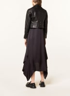 ALL SAINTS Cropped-Lederjacke RIFT, Farbe: SCHWARZ (Bild 1)