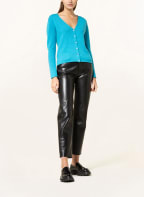 (THE MERCER) N.Y. Cashmere-Strickjacke , Farbe: TÜRKIS (Bild 1)