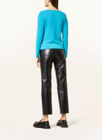 (THE MERCER) N.Y. Cashmere-Strickjacke , Farbe: TÜRKIS (Bild 1)