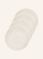 BROSTE COPENHAGEN 4er-Set Dessertteller NORDIC VANILLA, Farbe: CREME (Bild 1)