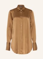 van Laack Shirt blouse BANDY in silk, Color: BROWN (Image 1)