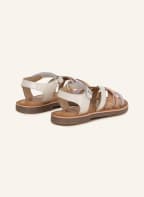 GIOSEPPO Sandalen ATYRA, Farbe: COGNAC/ ROSÉ/ WEISS (Bild 1)