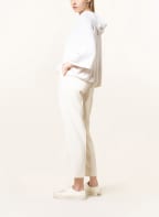 MRS & HUGS Strick-Hoodie mit Cashmere und 3/4-Arm, Farbe: ECRU (Bild 1)