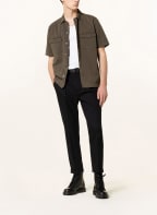 ALL SAINTS Kurzarm-Hemd SPOTTER Comfort Fit, Farbe: KHAKI (Bild 1)