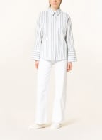 someday Hemdbluse ZAULA, Farbe: WEISS/ HELLBLAU/ DUNKELBLAU (Bild 1)