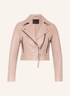 ALL SAINTS Lederjacke RIFT, Farbe: ROSÉ (Bild 1)