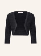 VM VERA MONT Kunstpelz-Bolero mit 3/4-Arm, Farbe: DUNKELBLAU (Bild 1)