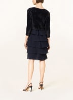 VM VERA MONT Kunstpelz-Bolero mit 3/4-Arm, Farbe: DUNKELBLAU (Bild 1)