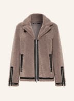 MARC AUREL Teddyfell-Jacke , Farbe: TAUPE (Bild 1)