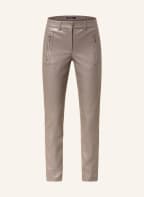 MARC AUREL Hose in Lederoptik , Farbe: TAUPE (Bild 1)