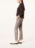 MARC AUREL Hose in Lederoptik , Farbe: TAUPE (Bild 1)