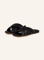 ANINE BING Slides, Color: BLACK (Image 1)