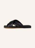 ANINE BING Slides, Color: BLACK (Image 1)